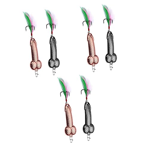 Kisangel 10 Pçs Iscas De Lantejoulas De Metal Simulação Caixas De Isca De Pesca Para Iscas De Pesca