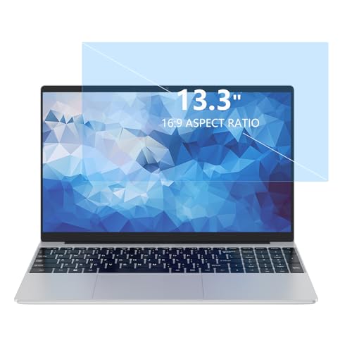 Koelaa 13.3'Anti luz Azul Protector de Pantalla, Retirable Filtro de Anti Luz Azul, Anti Deslumbrante, Anti-Arañazos, Anti UV, Protector de Pantalla para 13.3 Pulgadas Laptop, Relación de Aspecto 16:9
