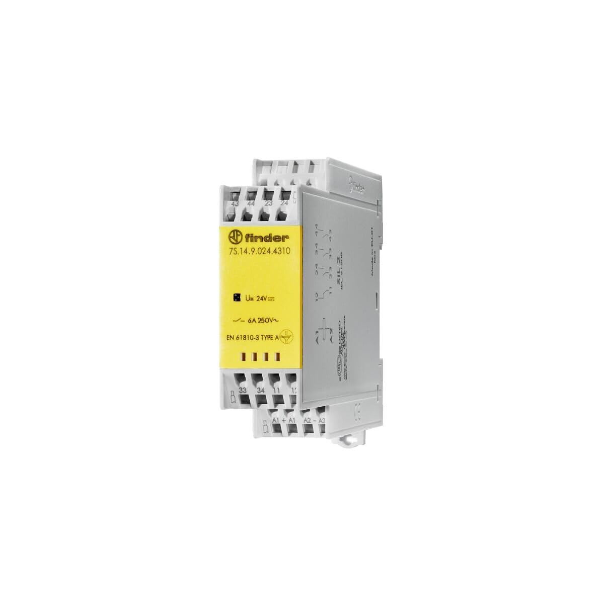 Relais Finder 7S.14.9.024.4220 solution pour sécuriser vos circuits 24V - 4