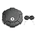 Topteng Fuel Gas Tank Cap Cover With Keys for Yamaha DT125E 1989-1996, DT125R 1987-2002, DT200R 1988-1996, TW125 1999-2001, XT225 Serow 1986-1987, XT350 1985-2001