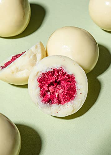 KoRo - Gevriesdroogde frambozen bedekt met witte chocolade | 500 g - Image 5