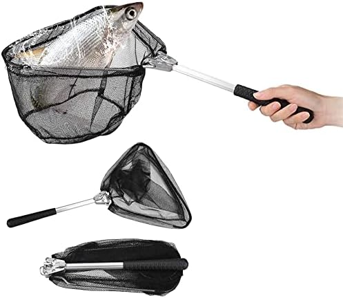 Tangle Net SYOSI Fishing Net with Hook-Proof, Adjustable Collapsible Telescopic ...