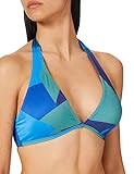 Schnelltrocknende Pads sloggi Shore Damen Kiritimati Triangle Bikini, Blue-Dark Combination, S