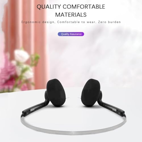 Image of 2 Pcs Orange Retro Over-Ear Headphone,Vintage Feelings Underwire Headphone,Hi-Fi Stereo Earphone Headset, Retro Lightweight Earphones for Most Mobile Phones Playback Pevices Headphones