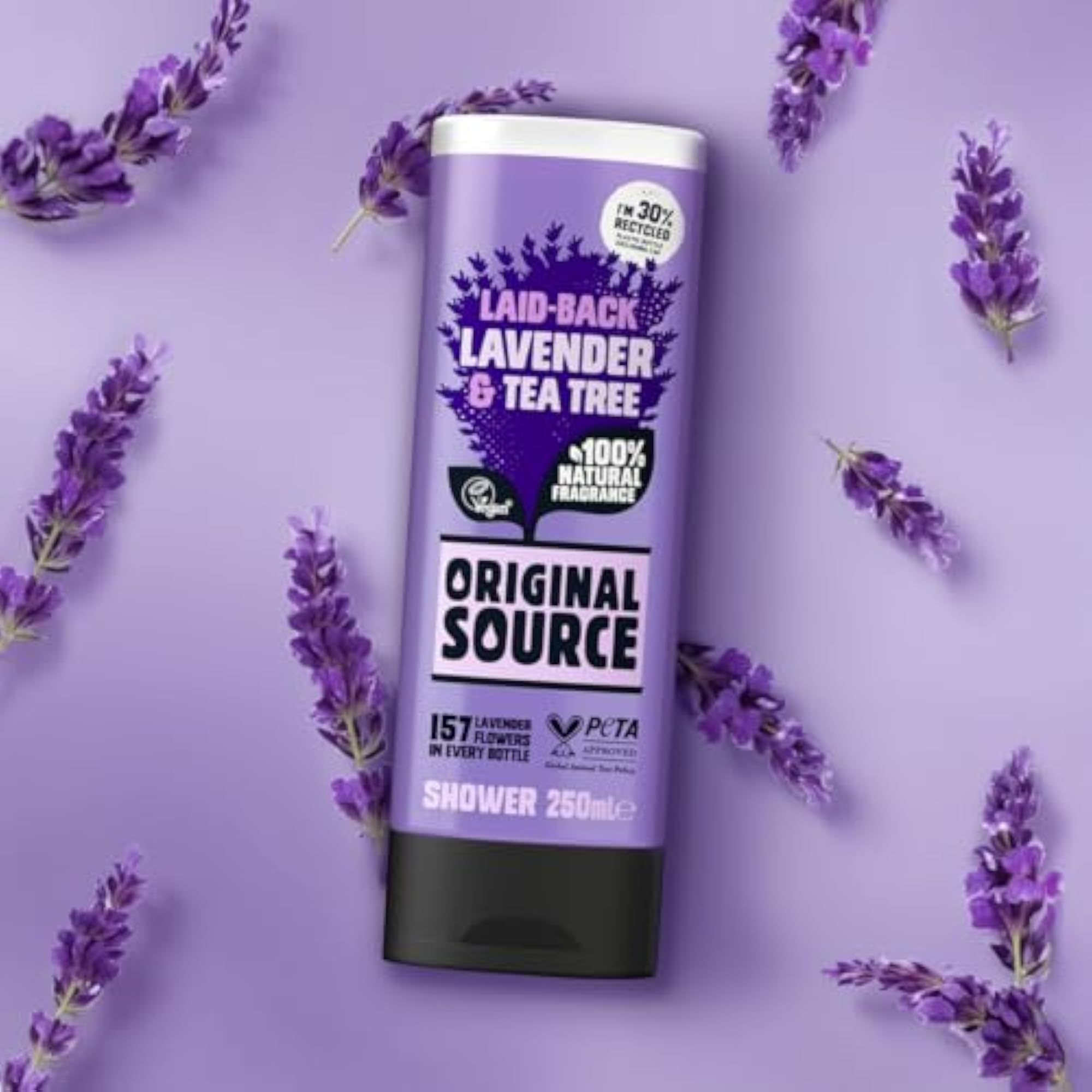 Lavender & Tea Tree Shower Gel, 250ml