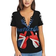 Design: The Entire Garment Is Adorned With Avant-garde Artistic Prints, Creating A Visual Aesthetic Feast. The Deep V-neckline Is Embellished With Delicate Stainless Steel Rings, Outlining A Modern And Sexy Silhouette. The Short Sleeves Feature Innov...