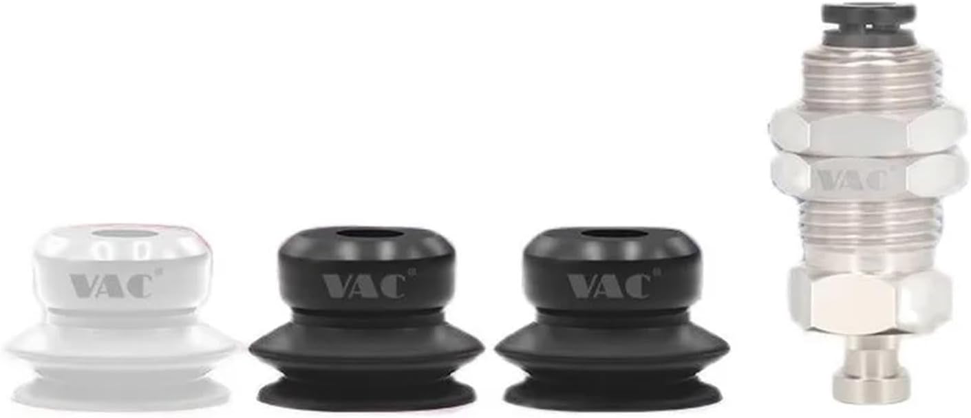 1Pcs with The Vacuum Pad Suction Cup PAK/PBK 10/15/20/25/30/35/40/50 Mechanical Accessories Pnuematic Nozzle Vacuum Sucker Industrial(PBK-30-S)