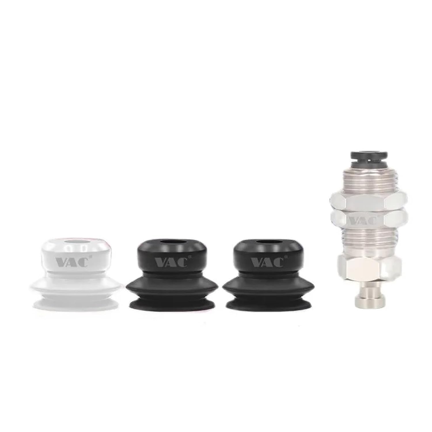 1Pcs with The Vacuum Pad Suction Cup PAK/PBK 10/15/20/25/30/35/40/50 Mechanical Accessories Pnuematic Nozzle Vacuum Sucker Industrial(PBK-25-S)