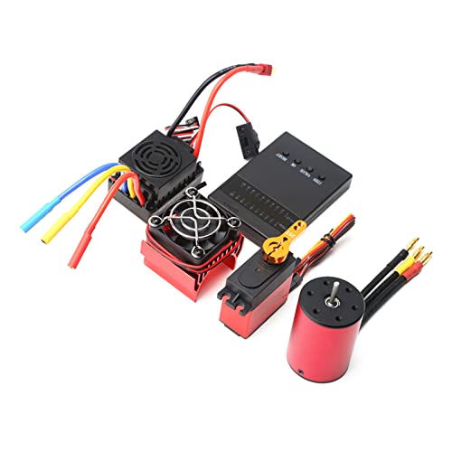 Moteur sans balais 3650 2300KV et ESC 60A avec servo 25kg pour voiture RC