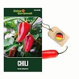 Chili De Cayenne Samen - Capsicum annuum - Chilisamen - Gem&uuml;sesamen - Saatgut f&uuml;r 30 Pflanzen