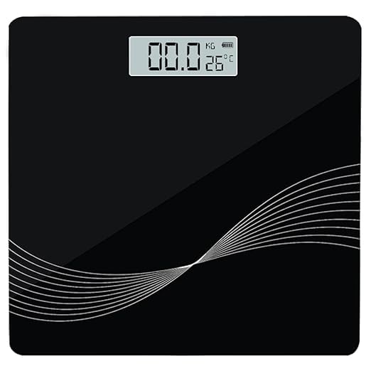 Digital Bathroom Weighing Scale for Body Weight | Display Temperature | Large LCD Display | Tempered Glass Body | Auto On/Off | Accurate Bathroom Scale-picture-20