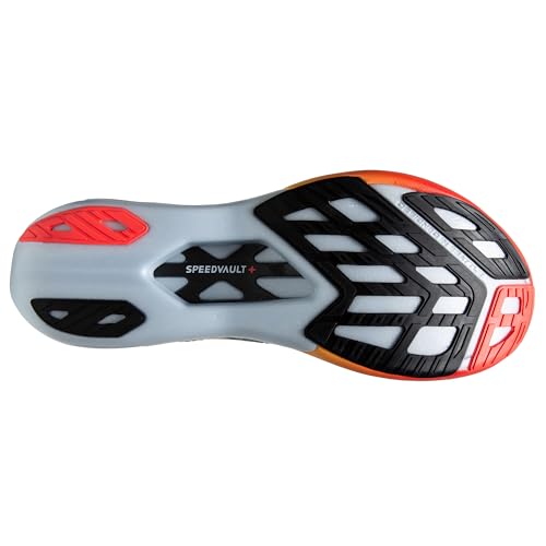 Brooks Brooks Unisex Hyperion Elite 4 Neutral Running Shoe for Men & Women - Illusion Blue/Coral/Orange - 9 Medium
