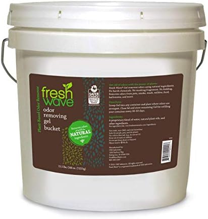Fresh Wave Odor Removing Gel Bucket, 15.5 lb. (248 oz.) | Original Scent Refill | Odor Absorbers for Home | Safer Odor Relief | Natural Plant-Based Odor Eliminator | for Cooking, Trash & Pets