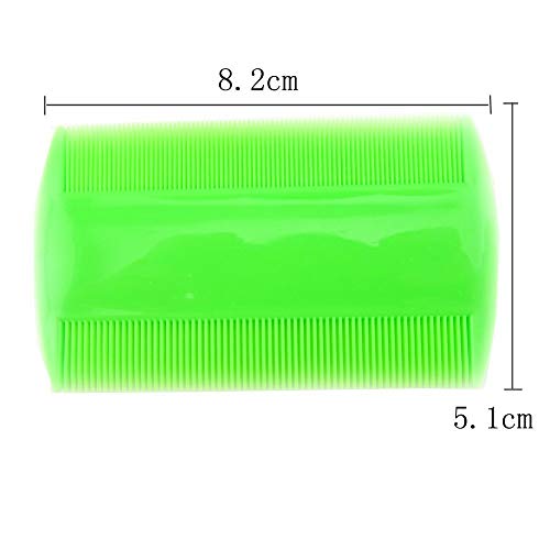 Honbay 4 Packs Combs Double sided Pet Combs, Cat Dog Pet Grooming Fine Tooth Hair Combs - Image 3