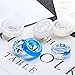 9PCS Silicone Ring Mold 3 Different Sizes Resin Epoxy Mould Jewelry Rings Resin Casting Circle Mould for DIY Jewelry Craft Making (9pc).