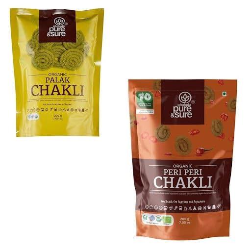 See full amazon price history chart for Phalada Pure & Sure Combo Pack Of Organic Palak Chakli-200Gms + Organic Peri Peri Chakli - 200Gms Phalada Pure & Sure Combo Pack Of Organic Palak Chakli-200Gms + Organic Peri Peri Chakli - 200Gms (B0DH28JHX5) Amazon Price History, Amazon Price Tracker