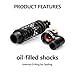 FEDCO SCX24 Shocks 32MM Oil-Filled Shocks CNC Aluminum Threaded Shock Absorber For Axial SCX24 Upgrade Parts 1/24 RC Crawlers
