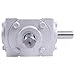 Holdia 40 HP Right Angle Bevel Gearbox with Crosshole & Keyed Shaft 19455-SR-KW-PH-GR CW/CW 1:1 1800 Max RPM