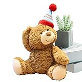 teddy bear toy story 3 Adorable Birthday Gift: This 14.96-inch Cartoon Bear is the perfect birthday gift for boys and girls. Featuring a cute hat and a big smile, it’s an ideal plush toy for celebrating a special day. It also makes a delightful bedroom decor piece for kids.