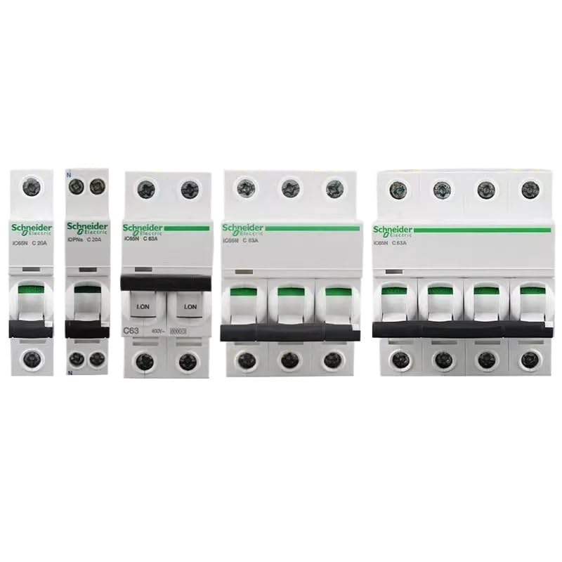 Disjoncteur AC triphasé interrupteur pneumatique miniature coupure automatique 3P 6A