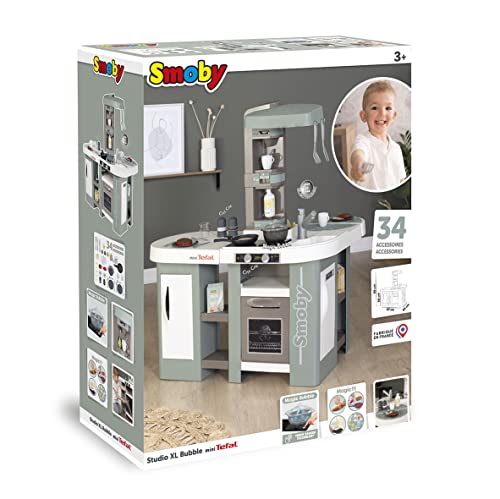 Smoby - Tefal Cuisine Studio XL Bubble - 34 Accessoires - Magic Bubble - Jouet d'Imitation pour Enfant - A Partir de 3 Ans