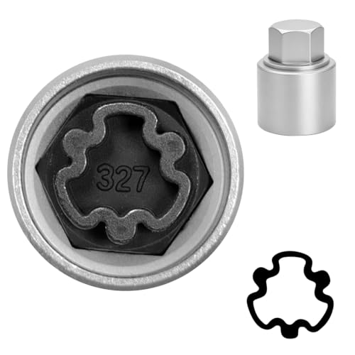 Image of 327 Wheel Locking Nut Key for Mercedes Benz, Lug Nut Removal Tool