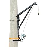 Kill Shot Steel Tree-Mounted Deer Hoist - 300 lb. Maximum Weight Capacity, Lightweight, Portable