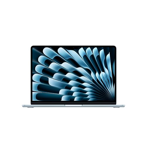 Apple 2026 MacBook Air 13-inch Laptop with M5 chip (10-core CPU and 8-core GPU, 16GB Unified Memory, 512GB SSD Storage) - Sky Blue - French Keyboard