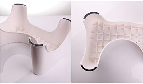 Lettuce Eat ® Bathroom Toilet Stool Plastic Non Slip Toilet Bath Squat Step Stool Potty Bathroom Squat Aid For Constipation Piles Relief (5101)