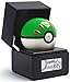 The Wand Company Original Poké Ball Authentic Replica - Realistic, Electronic, Die-Cast Poké Ball with Display Case Light Features – Officially Licensed by Pokémon