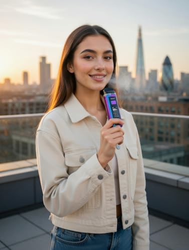 SMOK RPM 2 Vaping Kit, Sleek Design, Advanced Features, Exceptional Performance, 2mL Capacity, Powerful, Versatile, E Cigarette, E Cig, Starter Kit, No Nicotine (Prism Rainbow) - 2