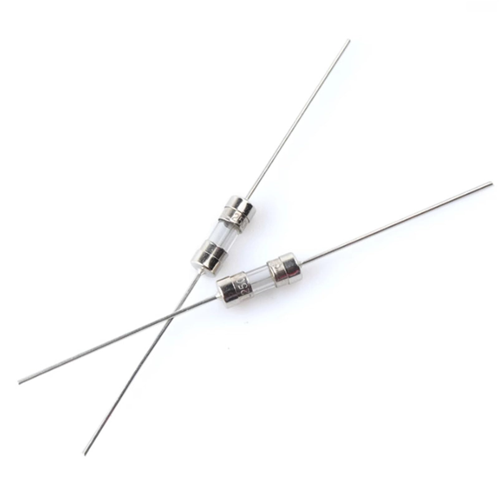 Szybka i powolna dmuchawa szklana rurka z trzpieniem 3,6 x 10 mm, 5 A, 6,3 A, 8 A, 10 A, 15 A, 250 V (zestaw 10 sztuk) (15A, Slow T)
