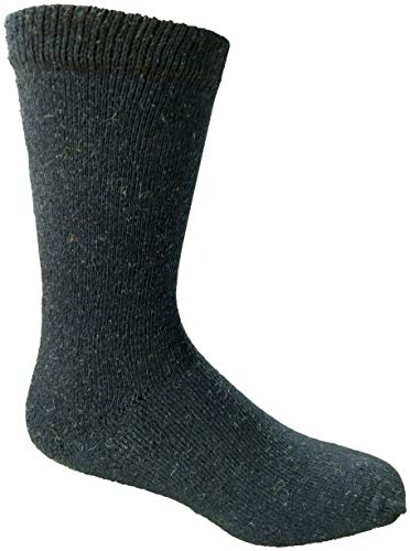 Yacht & Smith Men's Thermal Winter Boot Socks, Assorted Dark Colors, Size 10-133