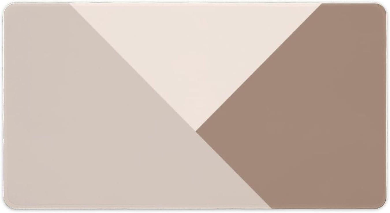 Mouse Pads Taupe Beige Cream Desk Mat Gaming Mousepad Non Slip Rubber Mouse Mat for Desk Keyboard, Wireless Mouse, Office Computer