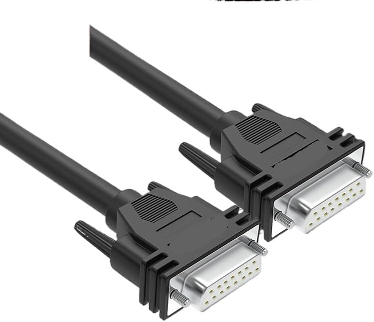 DB15 Male/Male/Female Cable D-SUB 15 pin Connector DB15 2 Rows 15pin M/M 5ft 1.5m 10feet/3M 5M(300cm,Male to Male)