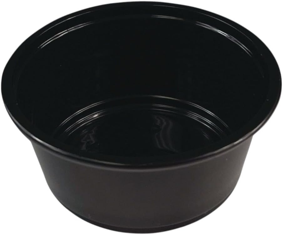 For Boardwalk PRTN325BL 3.25 oz Polypropylene Souffle/Portion Cups - Blk 2500/CT Model-C8P8-11125