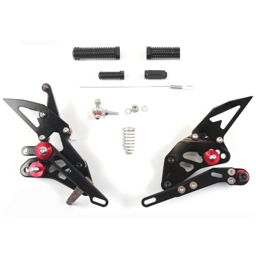 Cale pied moto passager réglable en aluminium pour Suzuki GSXR 1000 de 2009 à 2016