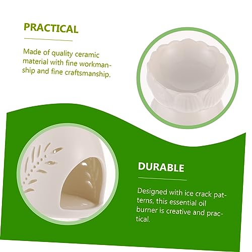 Quemador de Aceites Esenciales de Cerámica Luxshiny miniatura 6