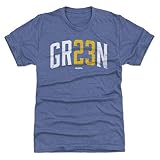 500 LEVEL Draymond Green GR23N Golden State Warriors Men's Premium T-Shirt (Tri Royal, Large)