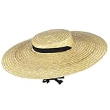 Características: Nuestro sombrero canotier de paja presenta un estilo canotier superior plano con un ala, que muestra una mano de obra delicada y un elegante diseño único de corona poco profunda..Este sombrero es perfecto para fiestas de verano en la playa, vacaciones o cualquier ocasión en la que quieras lucir elegante y generoso.