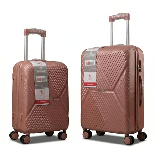 Trolley Bag Set of 2 (20-24 Inch) (Cabin + Medium) | Hard Case Po...