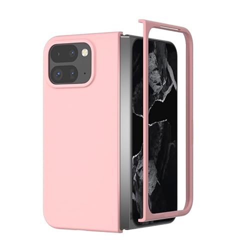 LUNBER-ARMOR�EFor Pixel 11 Pro Fold �P�[�X �ϏՌ� �J�o�[ �v���X�`�b�N �n�[�h�P�[�X �V���v�� ���� ������ �������(�s���N)