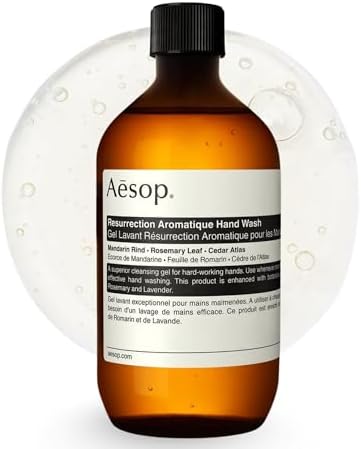 Aesop Resurrection Aromatique Hand Wash Refill | Gentle Cleanser with Orange, Rosemary and Lavender Oils |