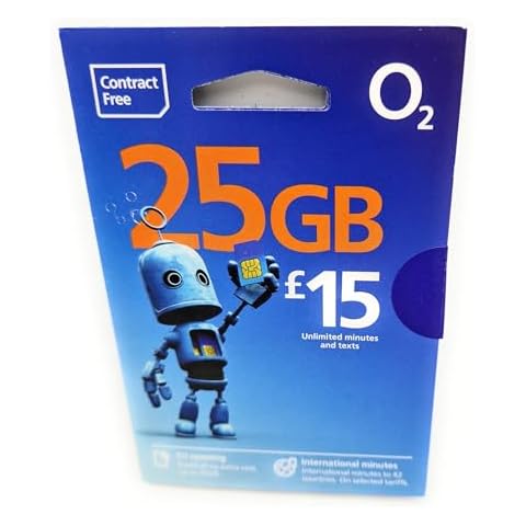 O2 4G International Triple SIM Card Bundle Cover