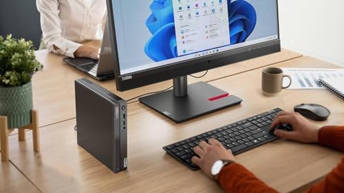 Image of Lenovo ThinkCentre Neo 50q Gen4 Chromebox Mini PC | i5-13420H (8 Cores, Up to 4.6GHz) | 8GB RAM, 128GB SSD | ChromeOS Flex | WiFi 6, RJ45
