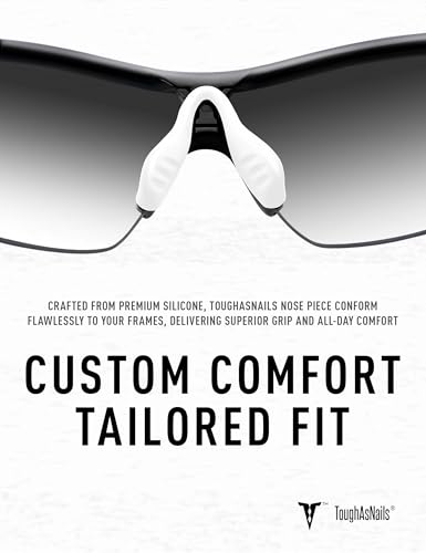Image of ToughAsNails Replacement Nose Pads for Oakley Radar Path /RadarLock Path /Radar EV Path /Radar EV Path XS Series-Standard Fit