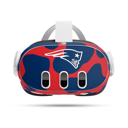 Autocollant Meta Quest 3 NFL Patriots Peau Vinyle pour Gamer