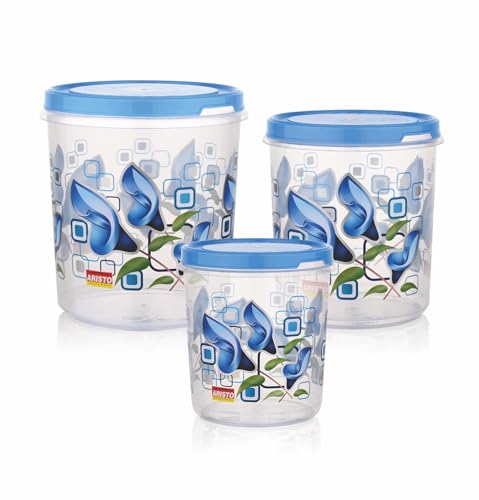 Image of Aristo Store Queen777 Plastic Storage Container-4700 Ml (19.5(D) X 21.6Cm) - Multicolor