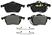 Wagner QuickStop ZX840 Semi-Metallic Disc Pad Set, Front