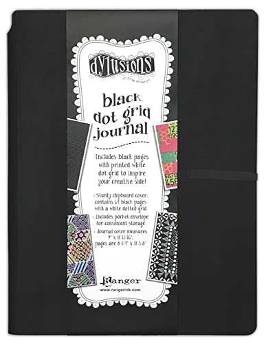 Dylusions Black Dot Grid Art Journal